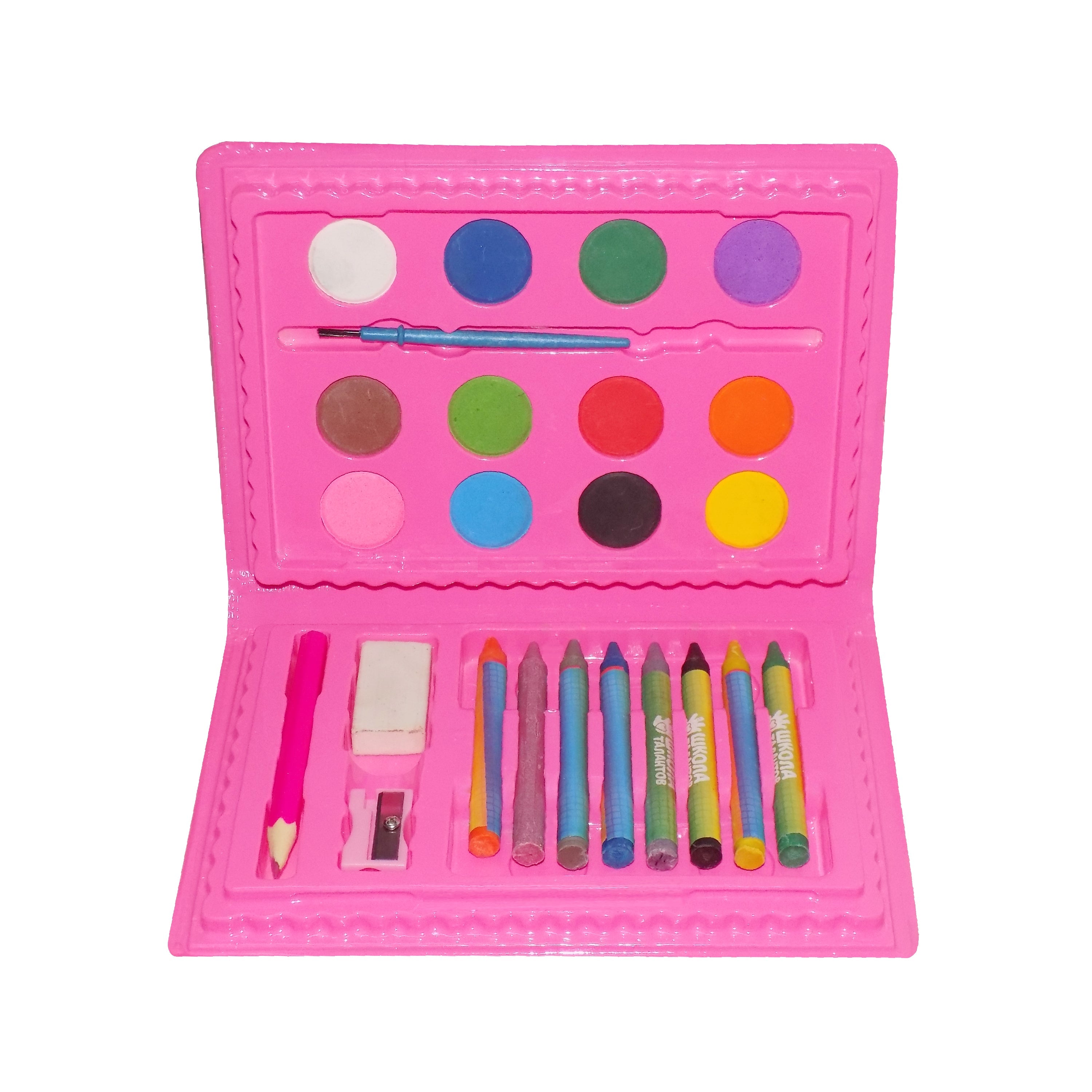 1091A Coloring Combo Colors Box Color Pencil, Crayons, Water Color, Sketch Pens (Set of 24) DeoDap 1091A Coloring Combo Colors Box Color Pencil, Crayons, Water Color, Sketch Pens (Set of 24) DeoDap